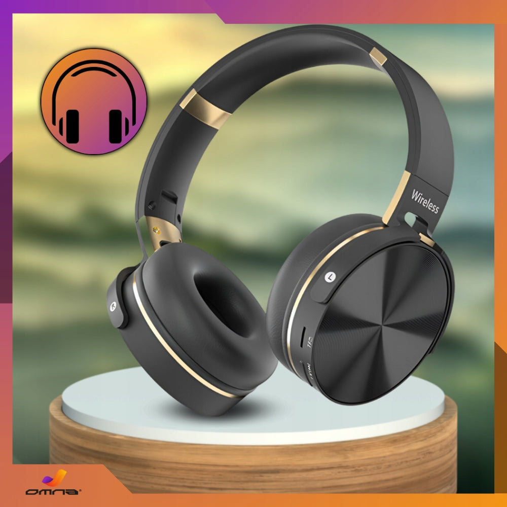 Wireless On-Ear Headphones for Kids Gaming Lightweight Bluetooth MP3 Brand Omna