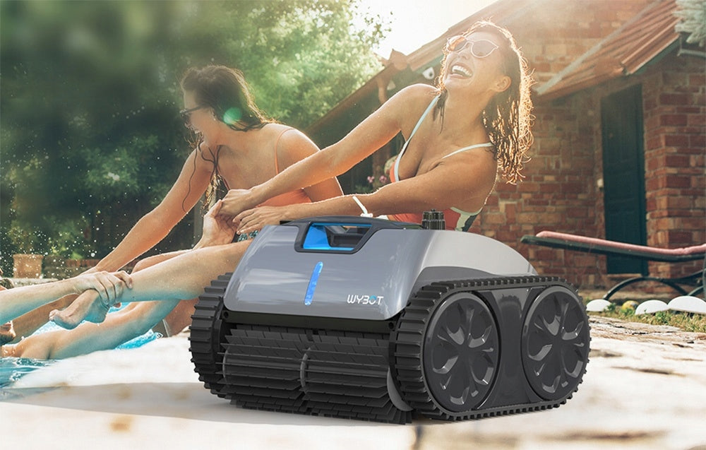 Wireless Pool Cleaning Robot Wybot C1 Max For Bottom And Walls 65W Manufacturer code C1 Max