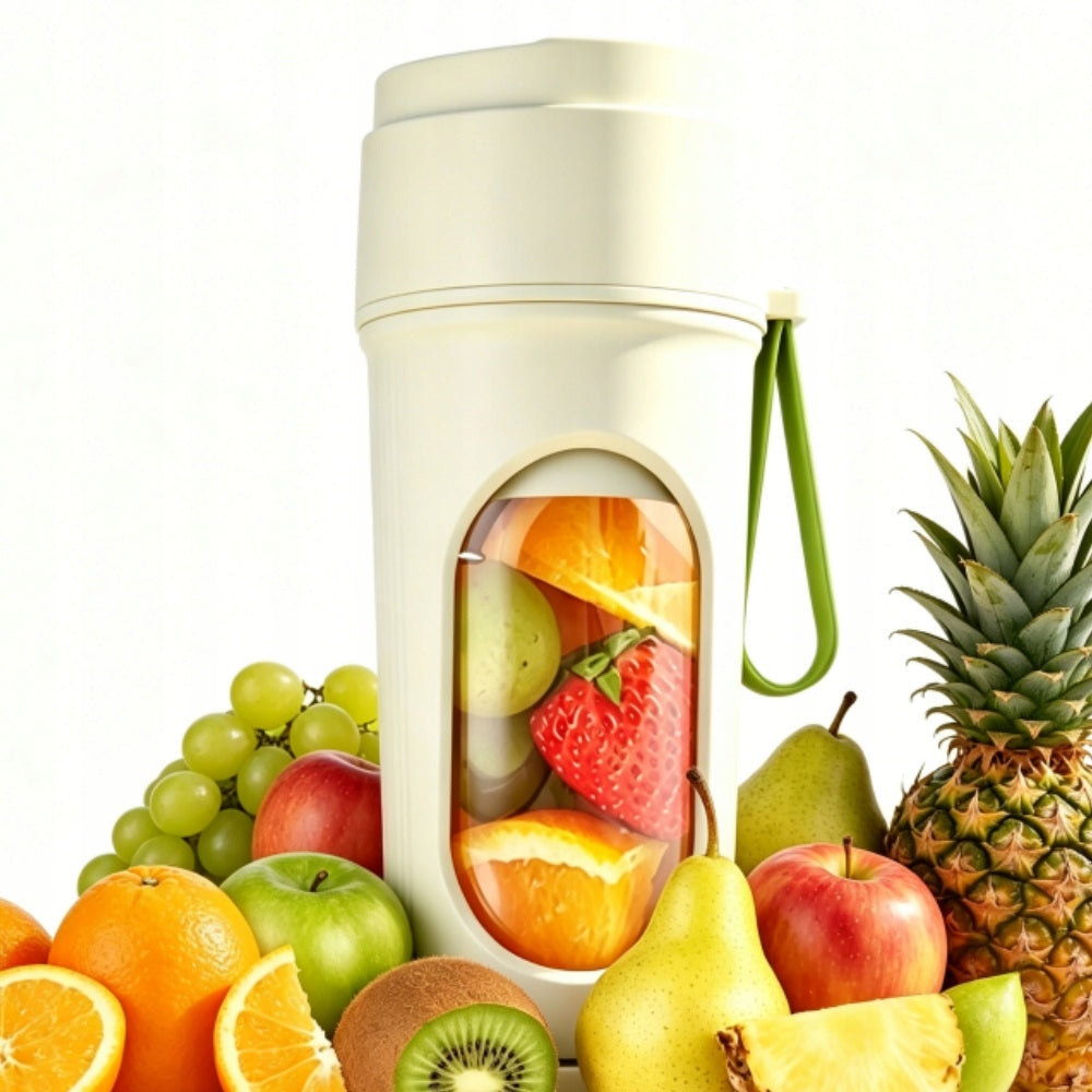 Wireless Portable Blender Food Grade ABS Material 450ml Green Manufacturer code 6979916250493