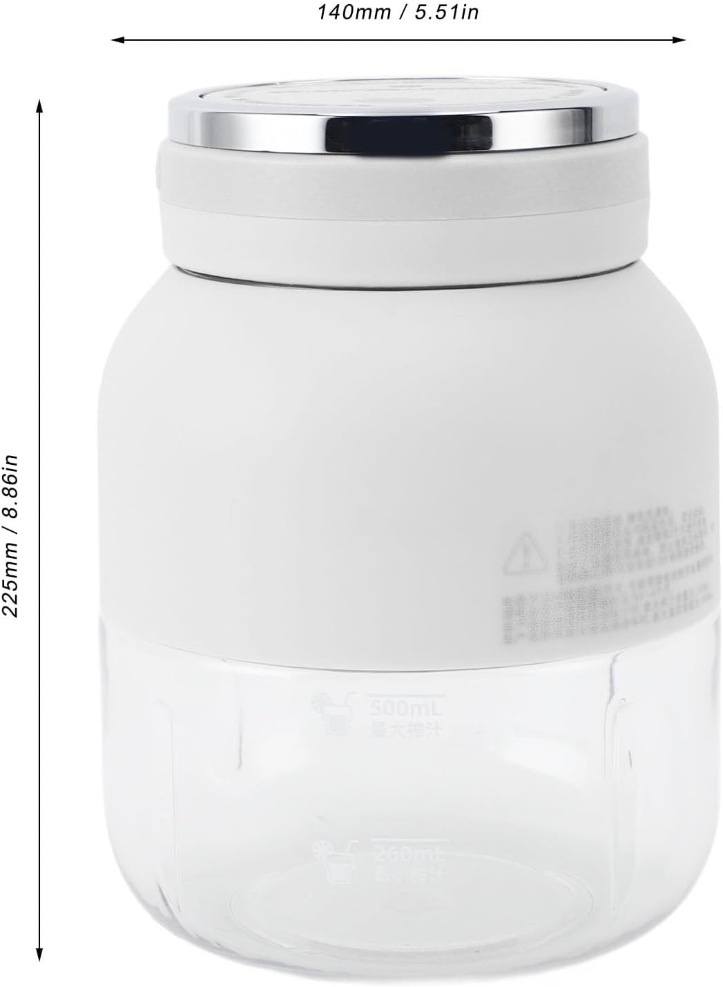 Wireless Portable Juicer, USB Charging Power 600 W