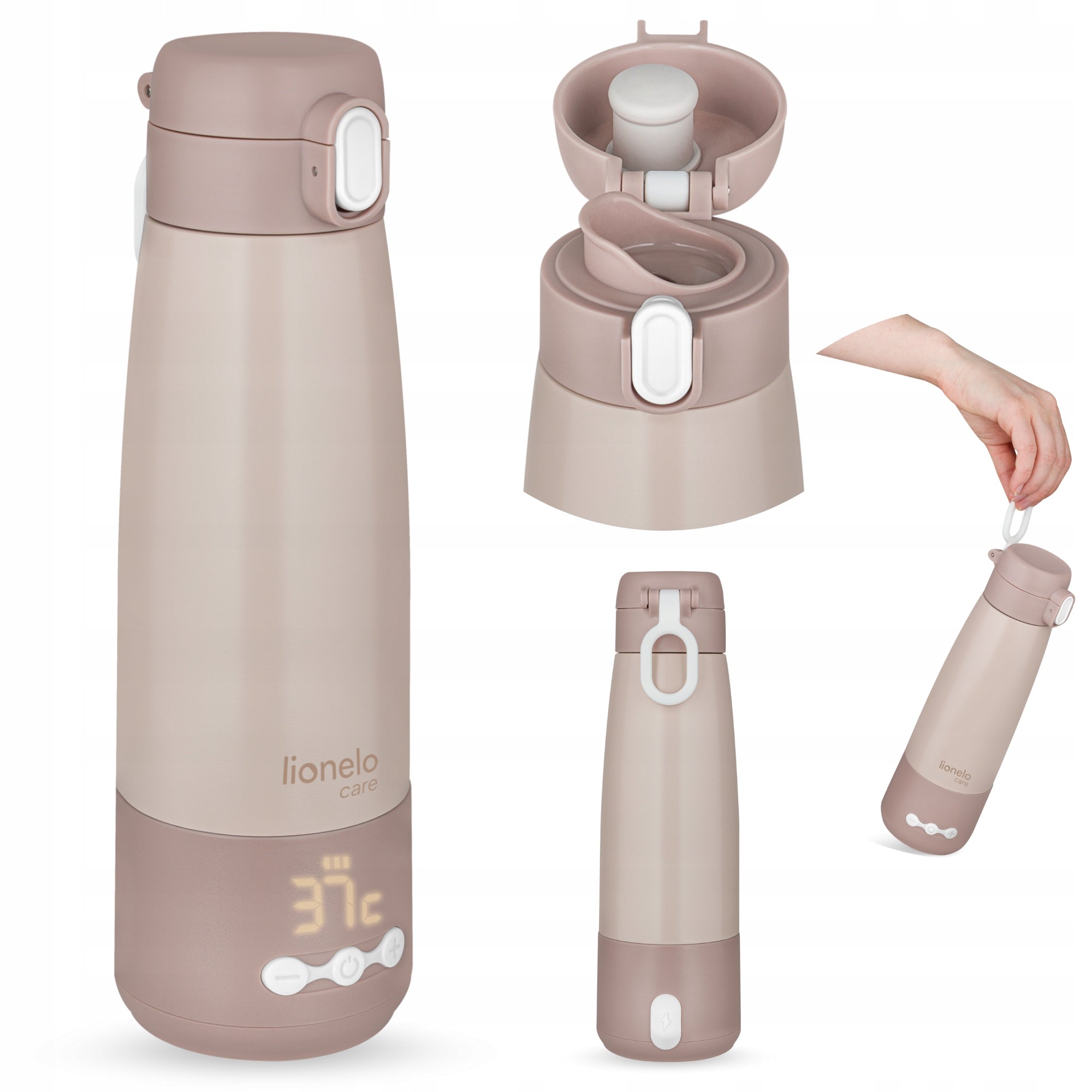 Wireless Portable Milk Heater 37 – 55°C Lionelo Thermup Bottle Medical device no