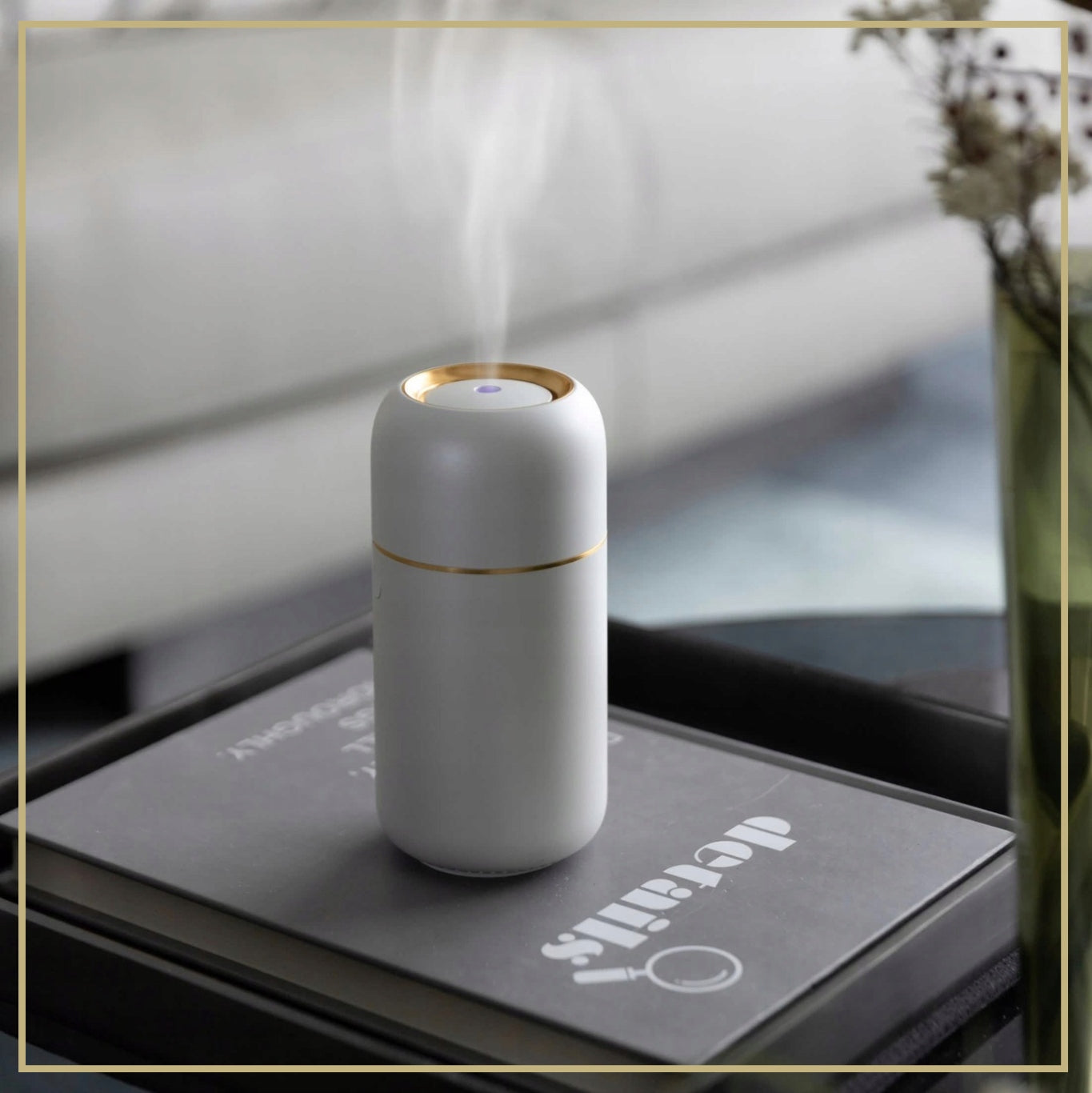 Wireless Quiet Fragrance Diffuser Oil Diffuser Aromatherapy Packaging status original