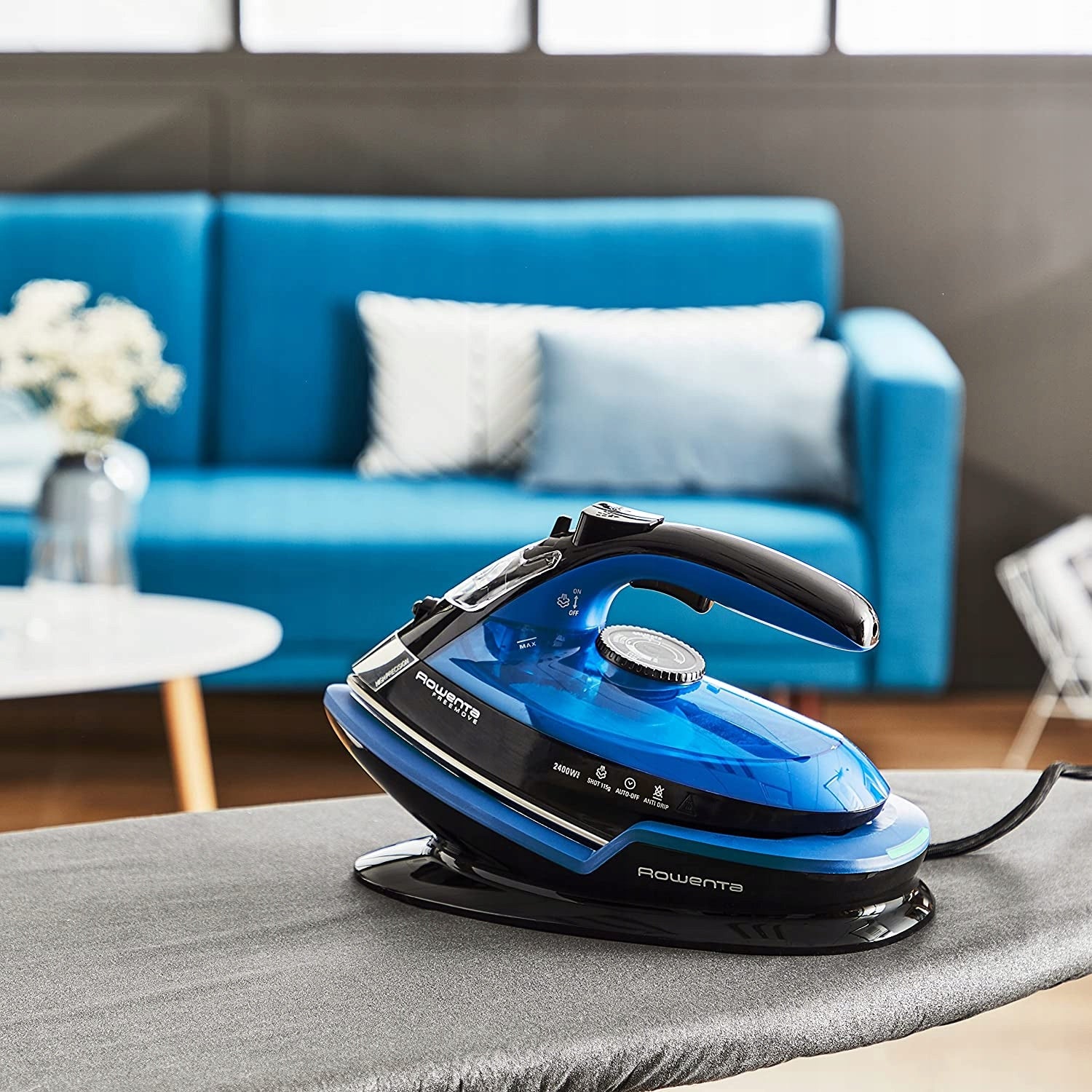 Wireless Steam Iron 2400W gift Rowenta Freemove DE Manufacturer code DE