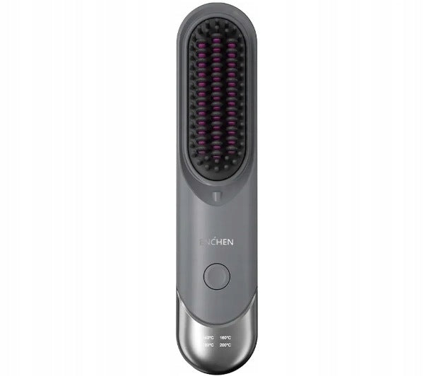 Wireless Straightening Brush Enchen H100 Ionization Grey Packaging status original