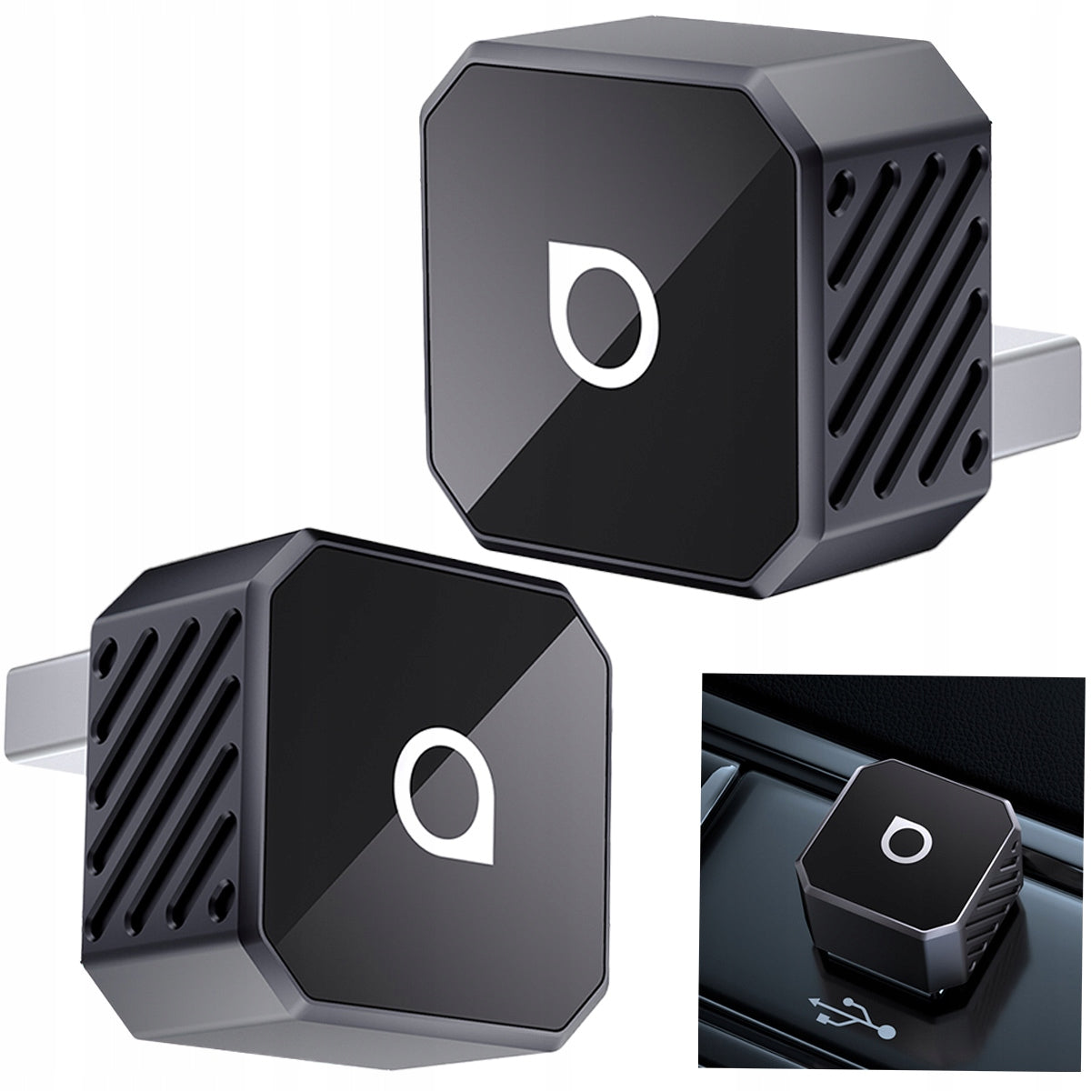Wireless Transmitter Car Adapter Ottocast CarPlay Android Auto