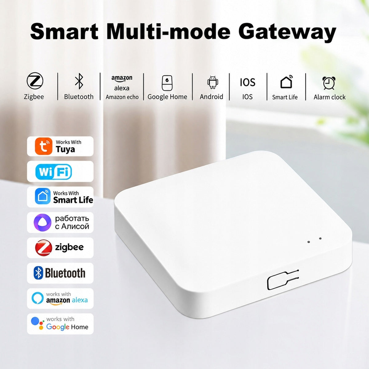 Wireless ZigBee Gateway Controller 3.0 + Bluetooth Wi-Fi TUYA SMART Kind control switchboard