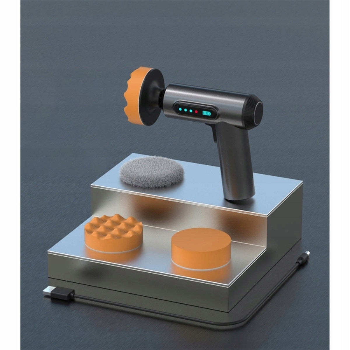 Wireless car polisher with wool polishing pad 2000RPM Power 84 W