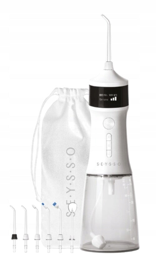 Wireless irrigator SEYSSO Edge Nova White Functions timer pressure adjustment water flow adjustment