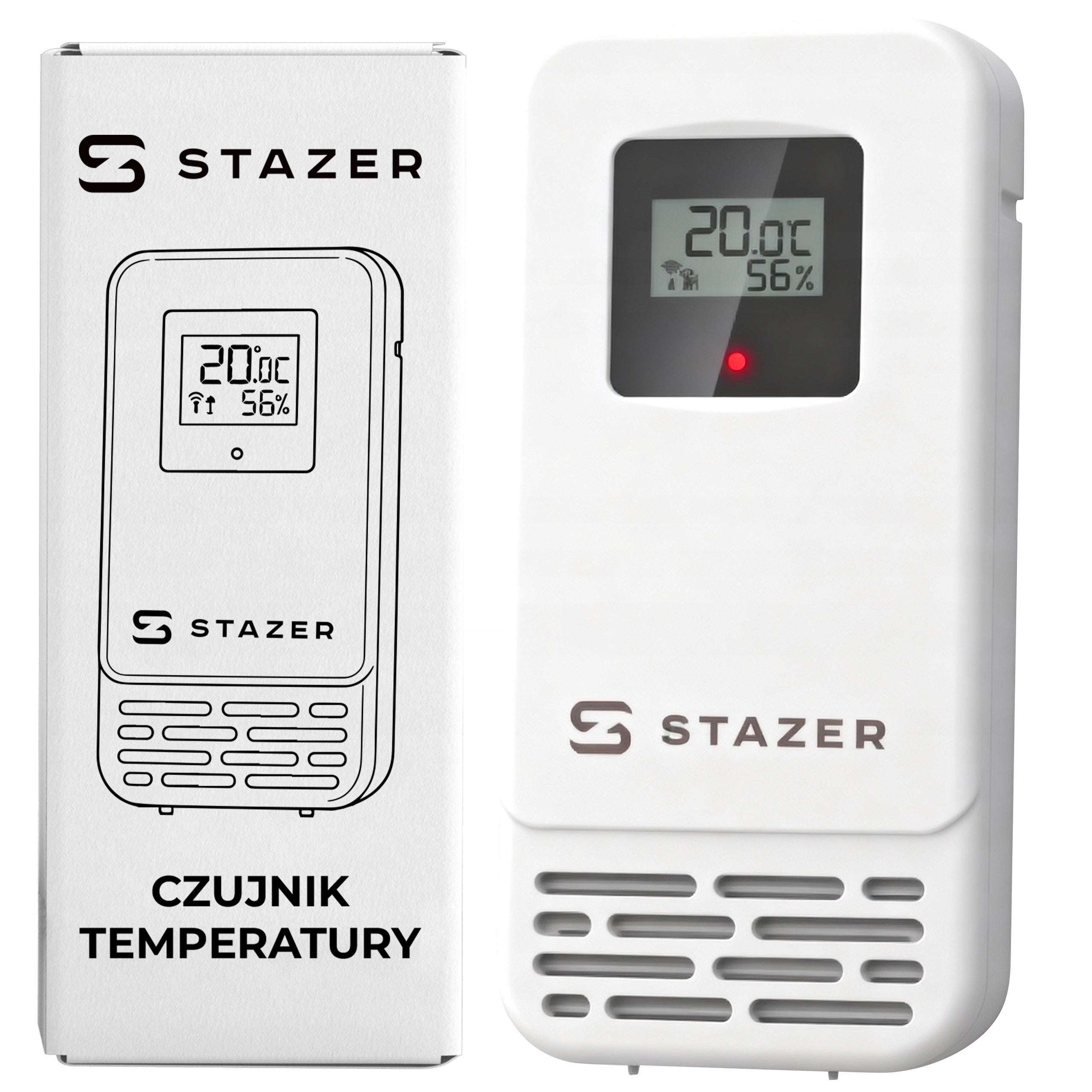 Wireless thermostat sensor additional to Stazer ClimatiQ