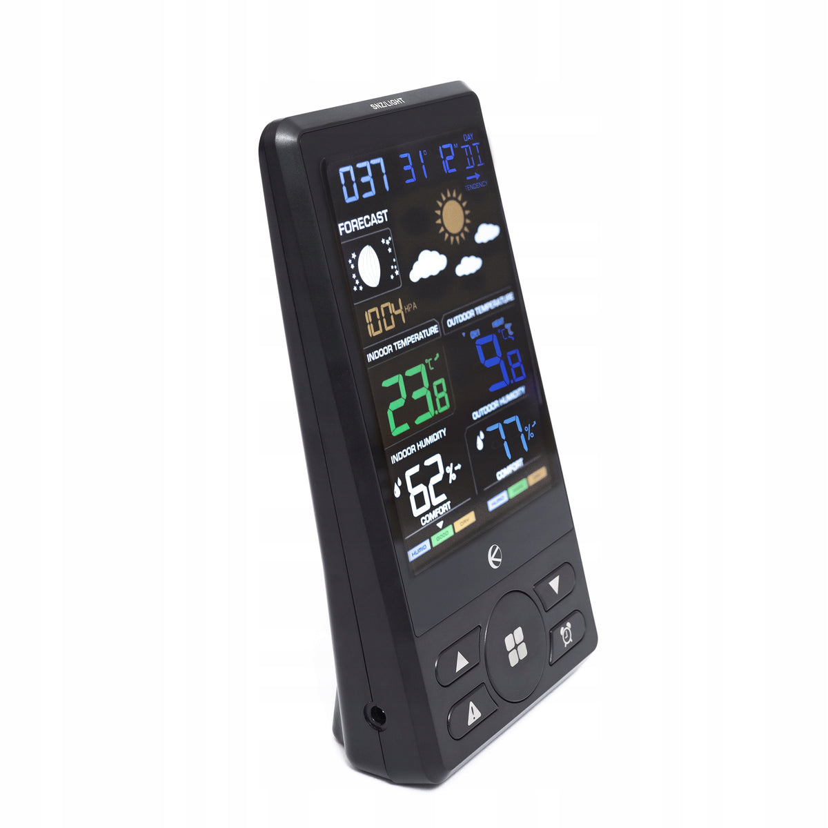 Wireless weather station thermometer barometer clock alarm clock forecast Manufacturer code G-572