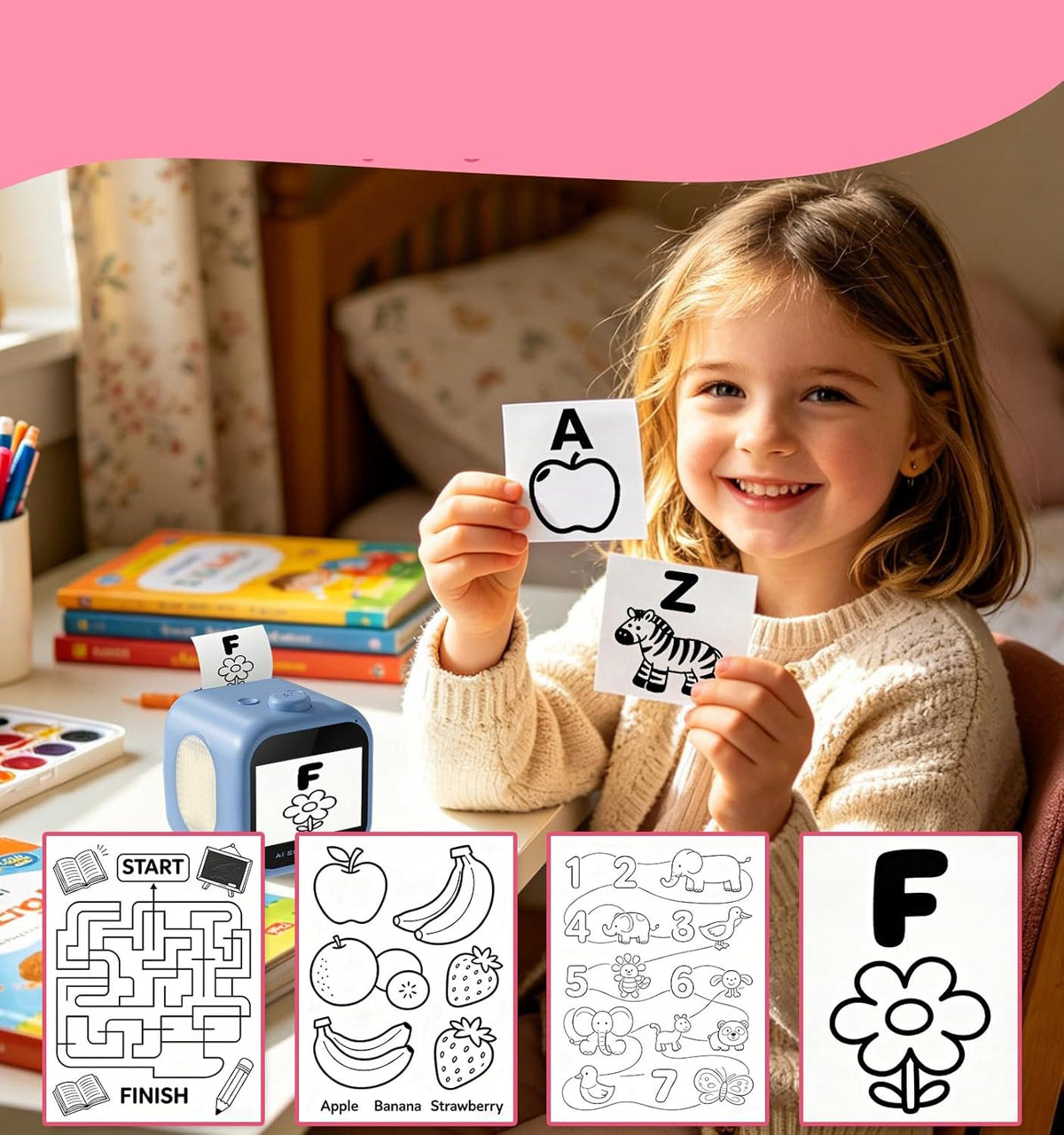 Wirtualny zwierzak sterowany aplikacją – zabawka edukacyjna niebieski Manufacturer code 4896031770793