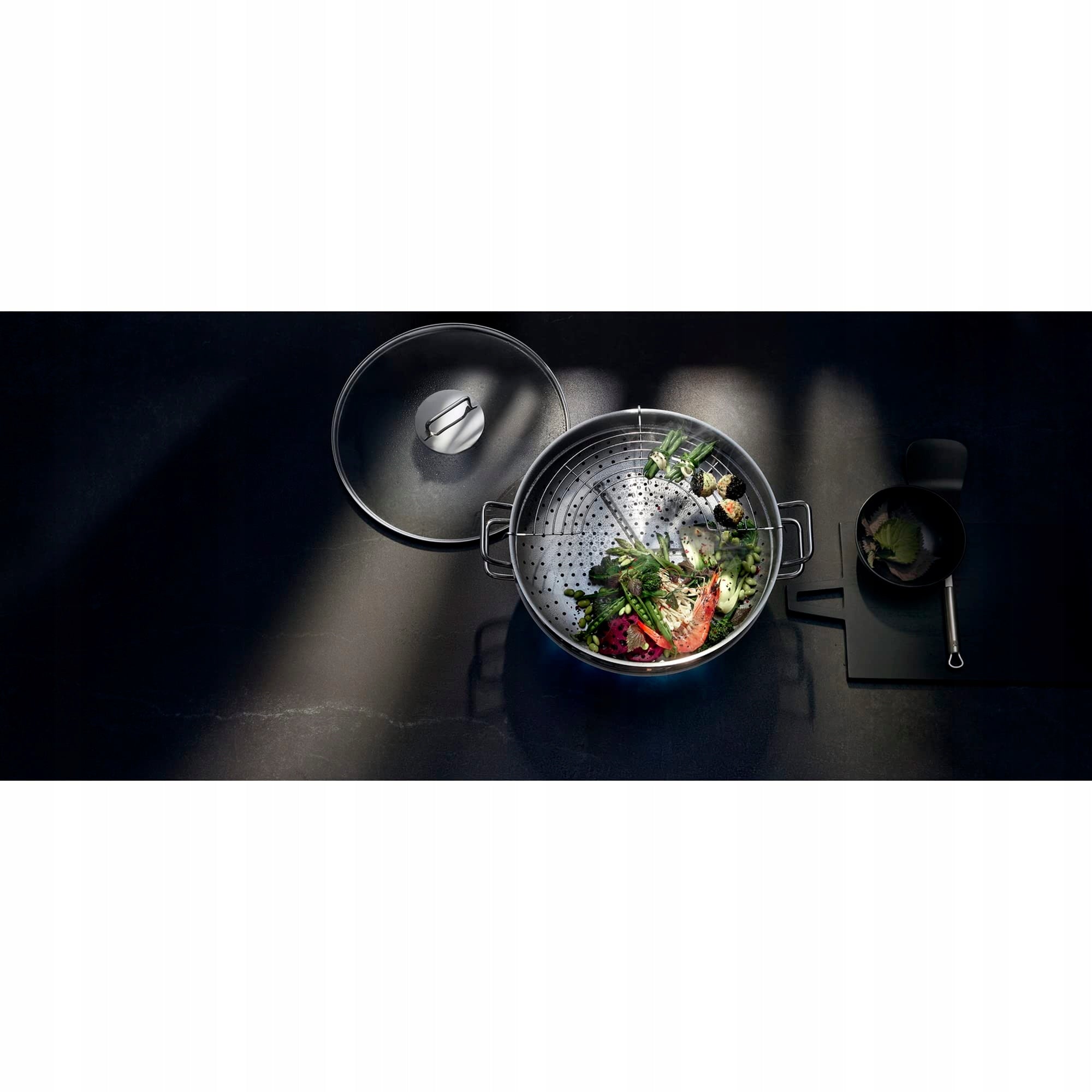 Wmf Party wok 4-piece cooking set for Diameter 36 cm