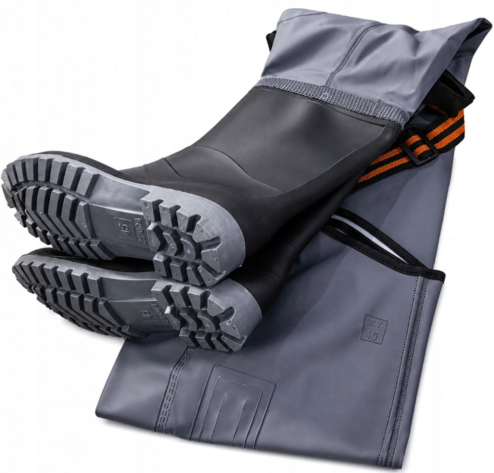 Wodery Bottoms Fishing Pants Rubber Fishing Working Protective 44 Manufacturer code KUGO fishing Wodery Spodniobuty Wędkarskie 44