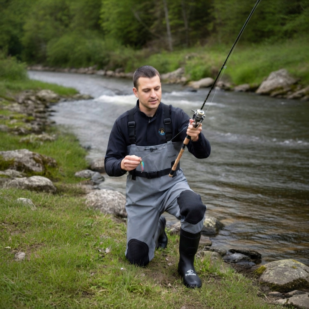 Wodery Fishing Bottoms Reinforced on Knee Braces PRO90 - size 47 Manufacturer code SPW-PRO65-41