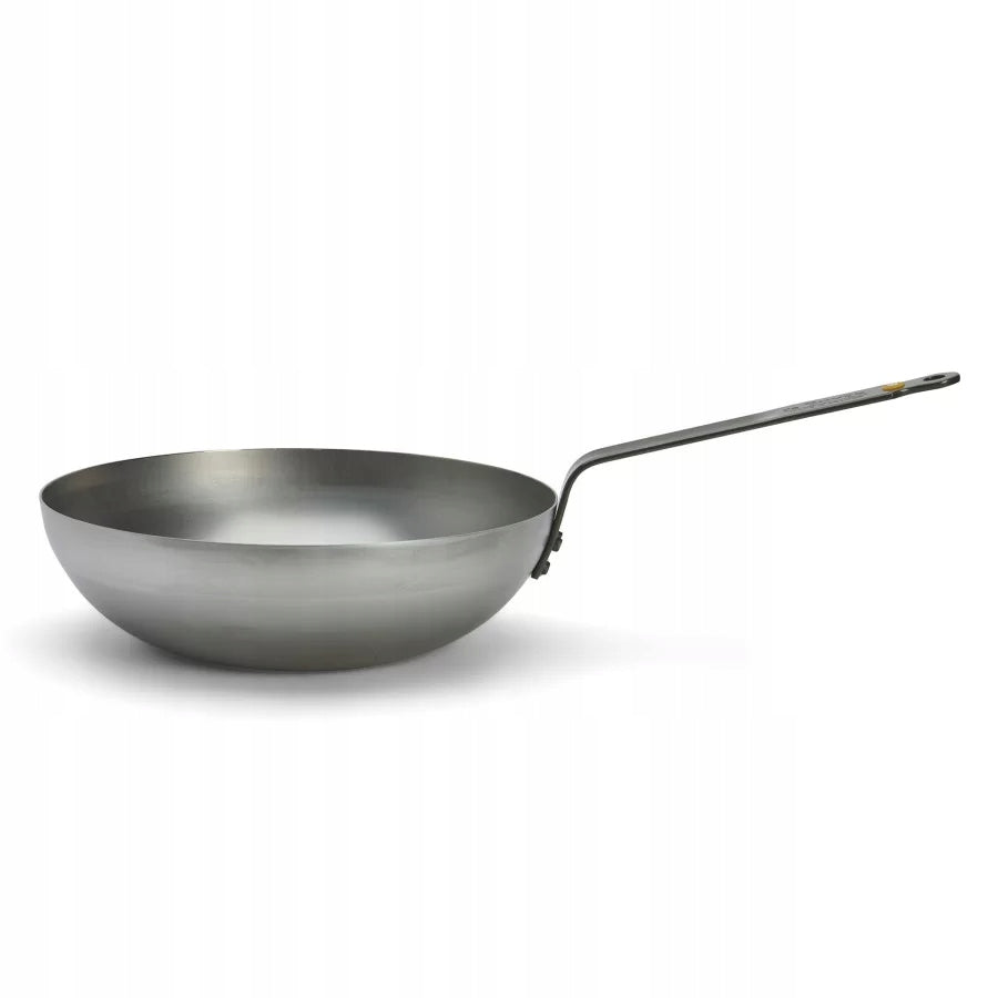 Wok de Buyer Mineral B 28 cm carbon steel 3 L induction France Manufacturer code D-5617-28