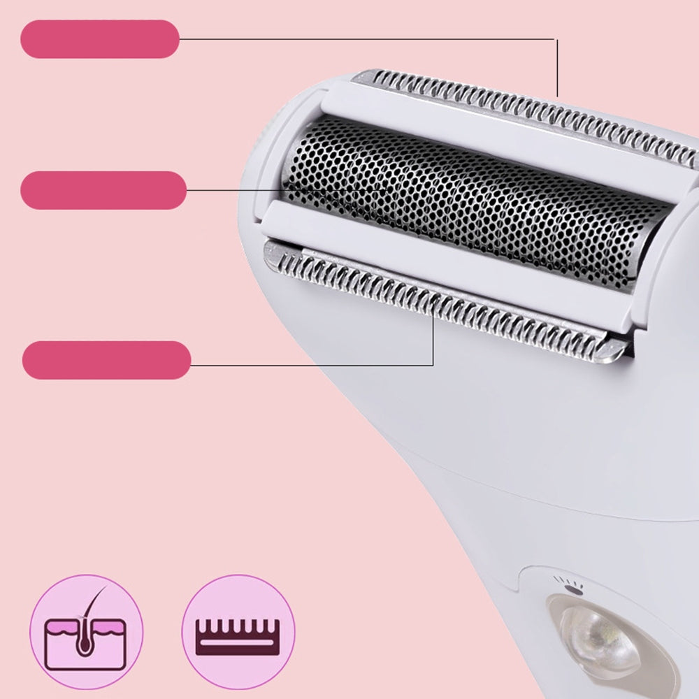 Women's 2in1 Epilator Shaver for Women for Bikini Legs Pach Waterproof USB Brand no brand