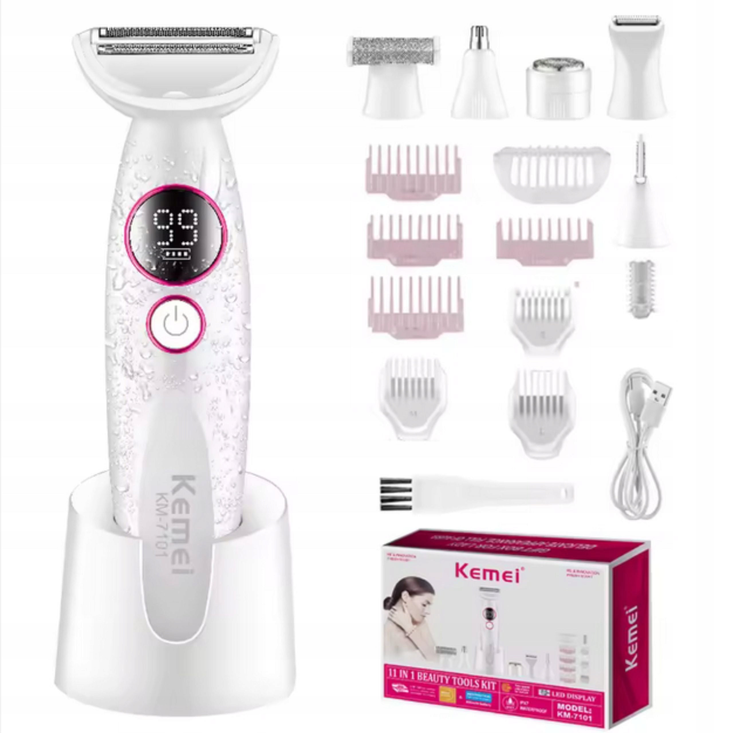 Women's Shaver 11in1 Waterproof LCD USB-C Trimmer Epilator Bikini Leg Pach Packaging status original