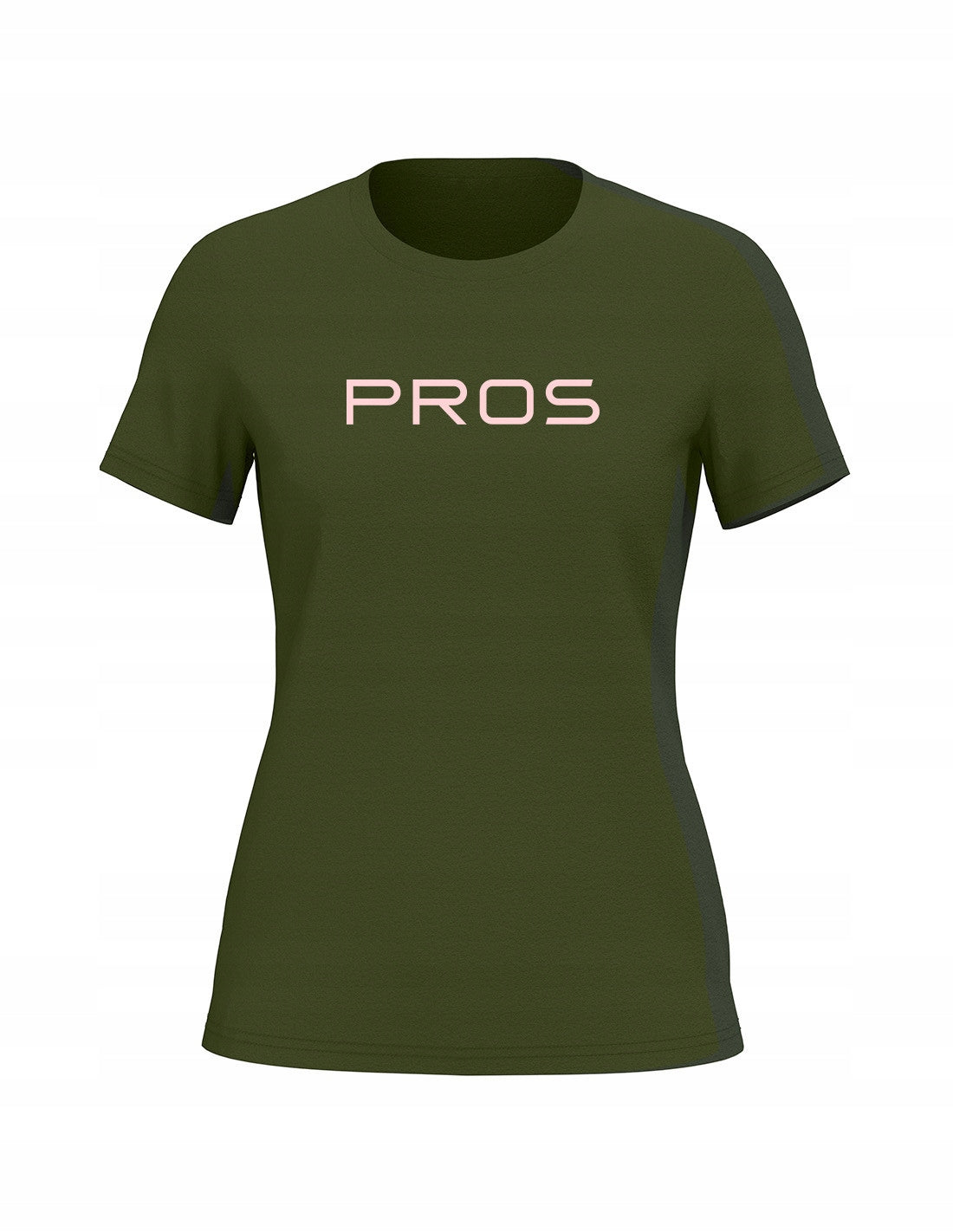 Women's T-shirt PROS Olive Short Sleeve High Quality Cotton