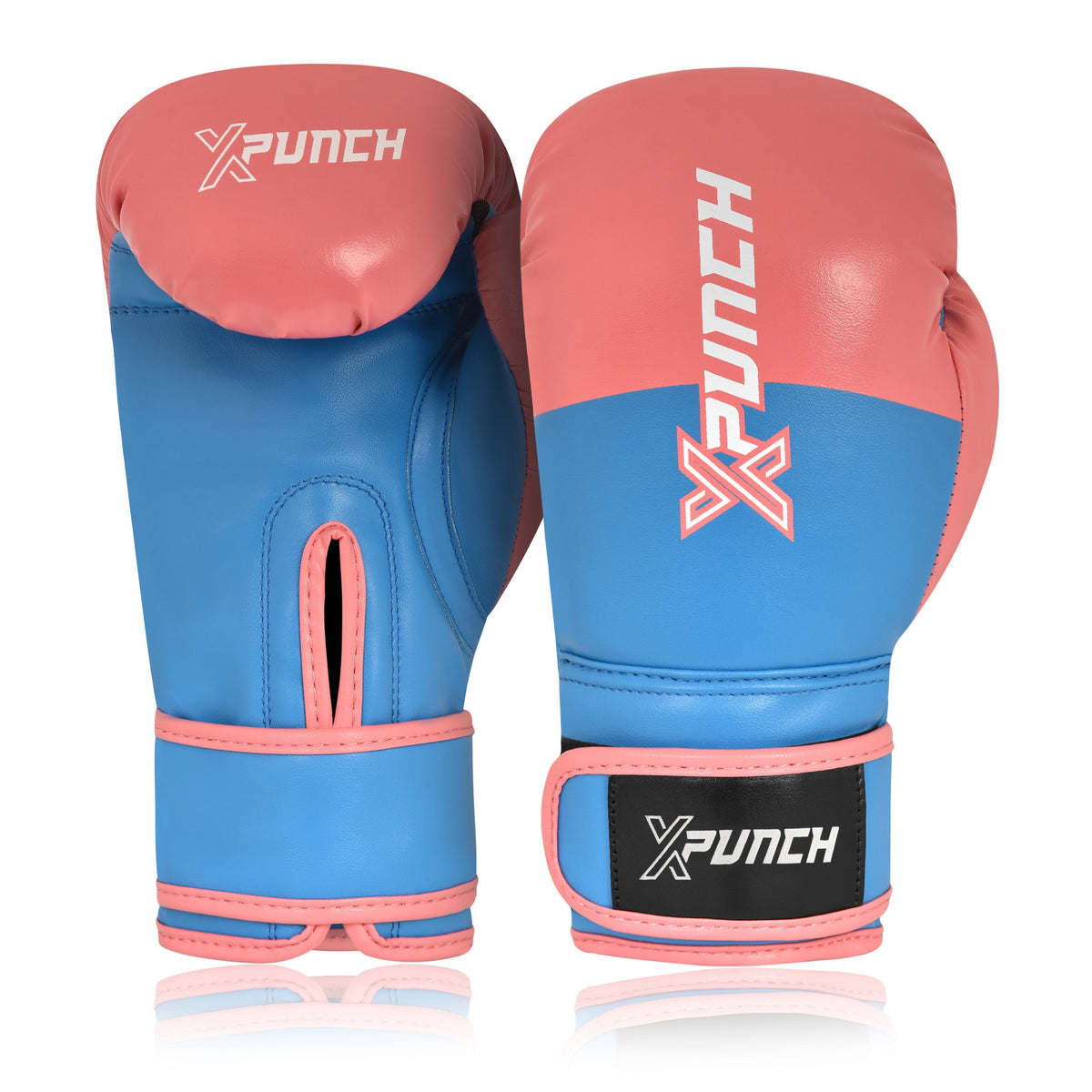 Women's Training Boxing Gloves XPUNCH BellaSTRIKE Blue 10oz Packaging status original