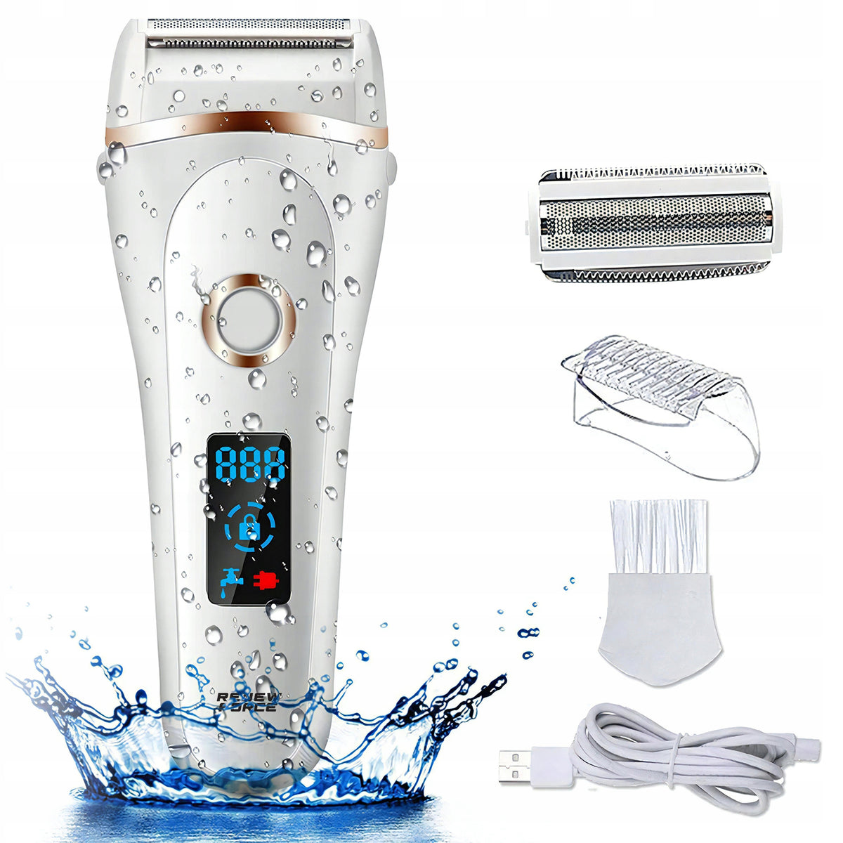 Women's WIRELESS HAIR REMOVER Shaver for Women Body Leg Bikini Armpits Packaging status original