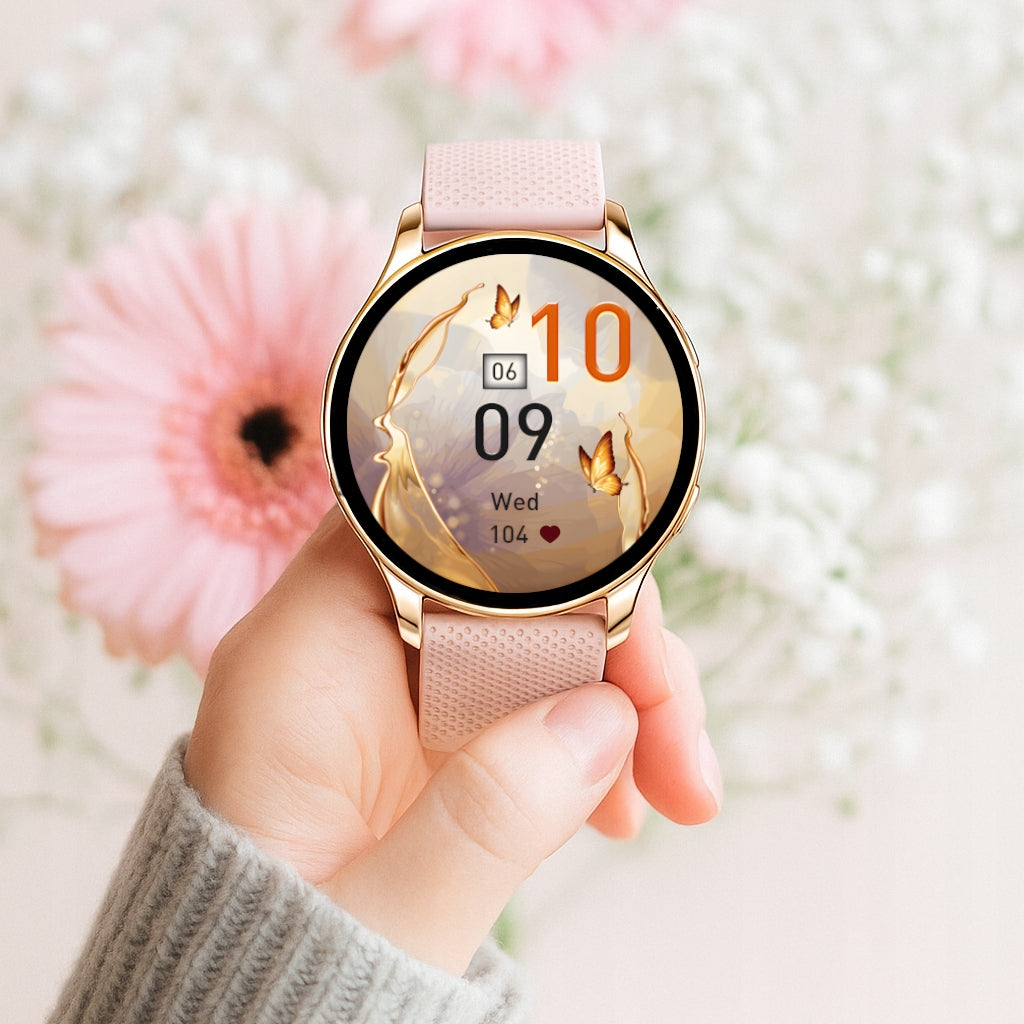 Women's smartwatch DEVILL Bianca gold AMOLED conversation menu PL foil Packaging status original