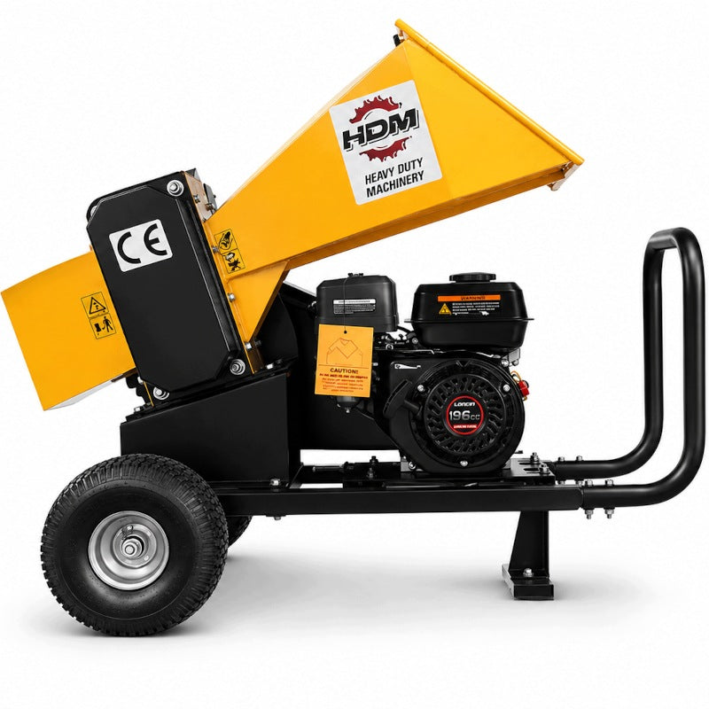 Wood chipper Branch combustion shredder HDM 60P Loncin 4,1kW to 60mm Manufacturer code 24273
