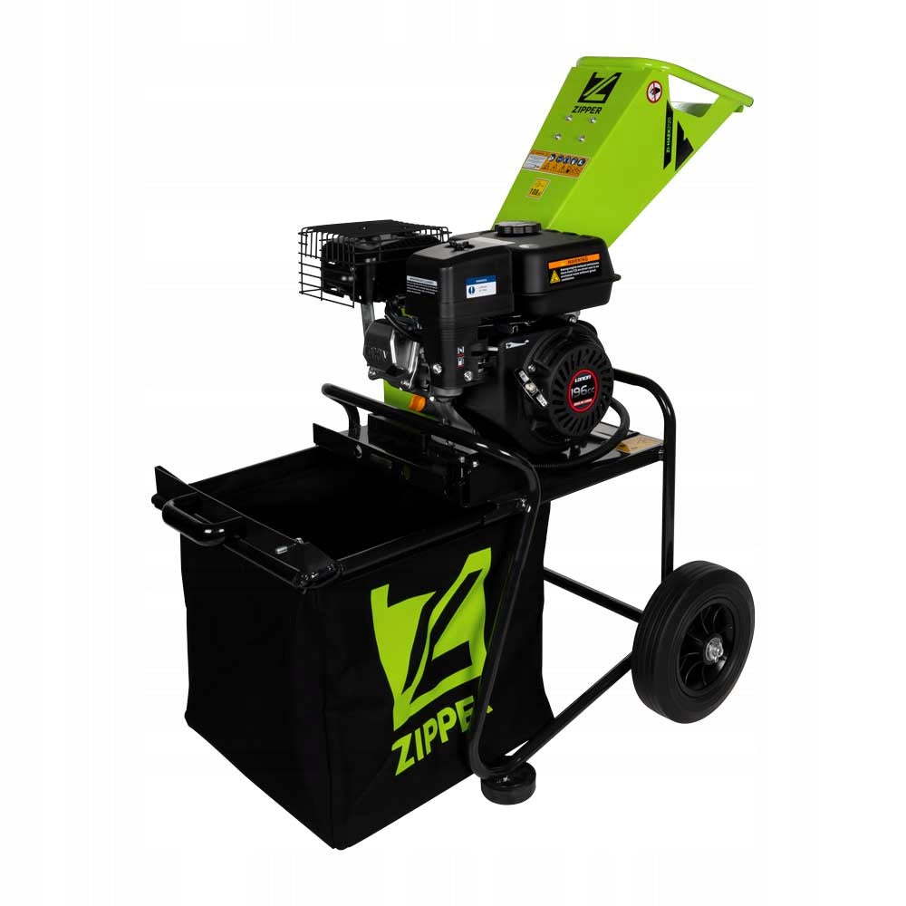 Wood chipper combustion shredder for wood branches garden splitter 4,1 kW 50 mm Brand Zipper