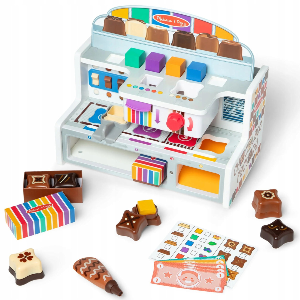 Wooden Chocolate Factory for Making Sweets for Children Melissa & Doug