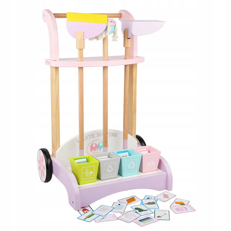 Wooden Cleaning Set MOP broom 809 Brand NiceKids