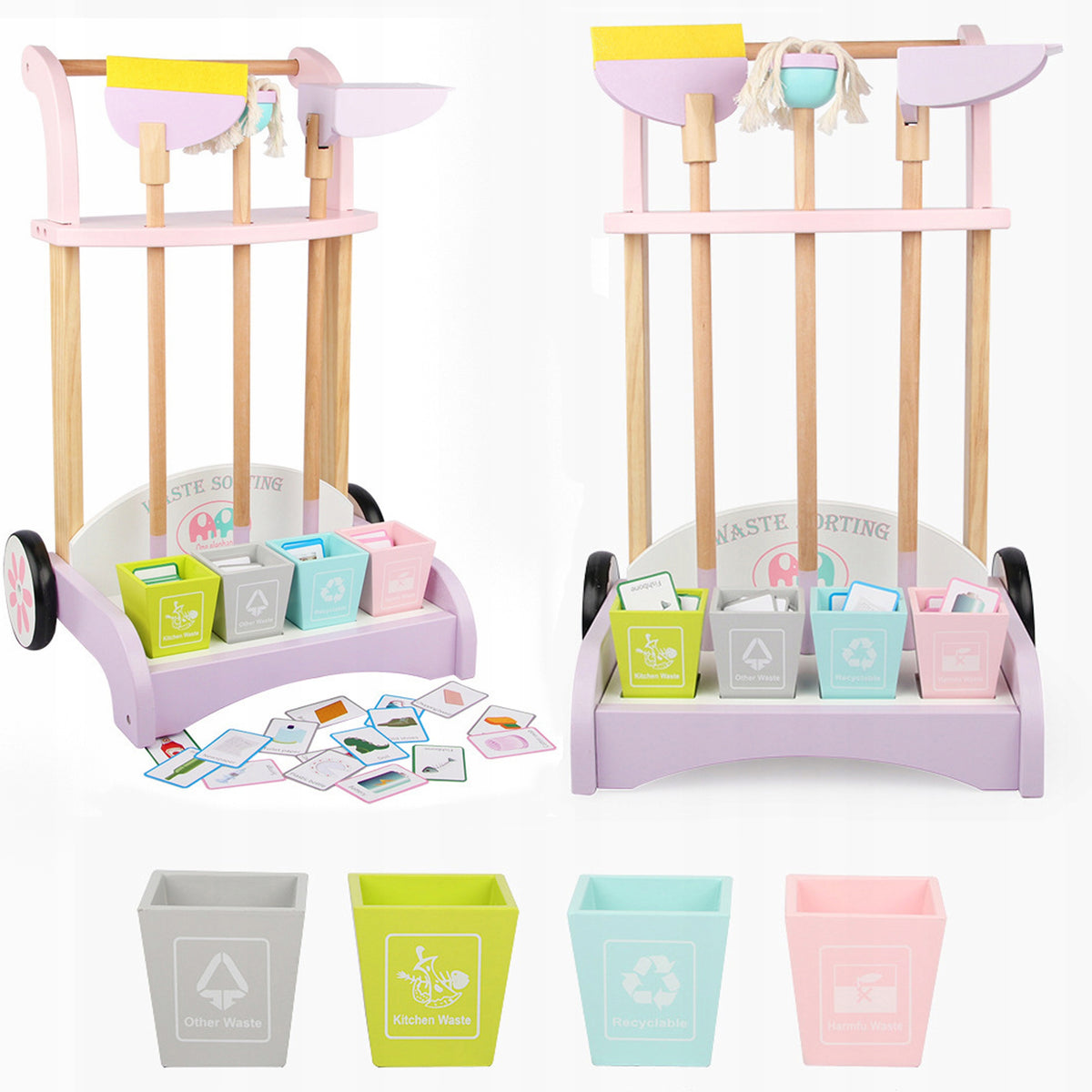 Wooden Cleaning Set MOP broom 809