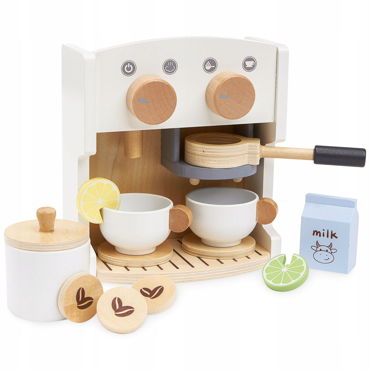Wooden Coffee and Tea Maker Cafe with accessories MAMABRUM