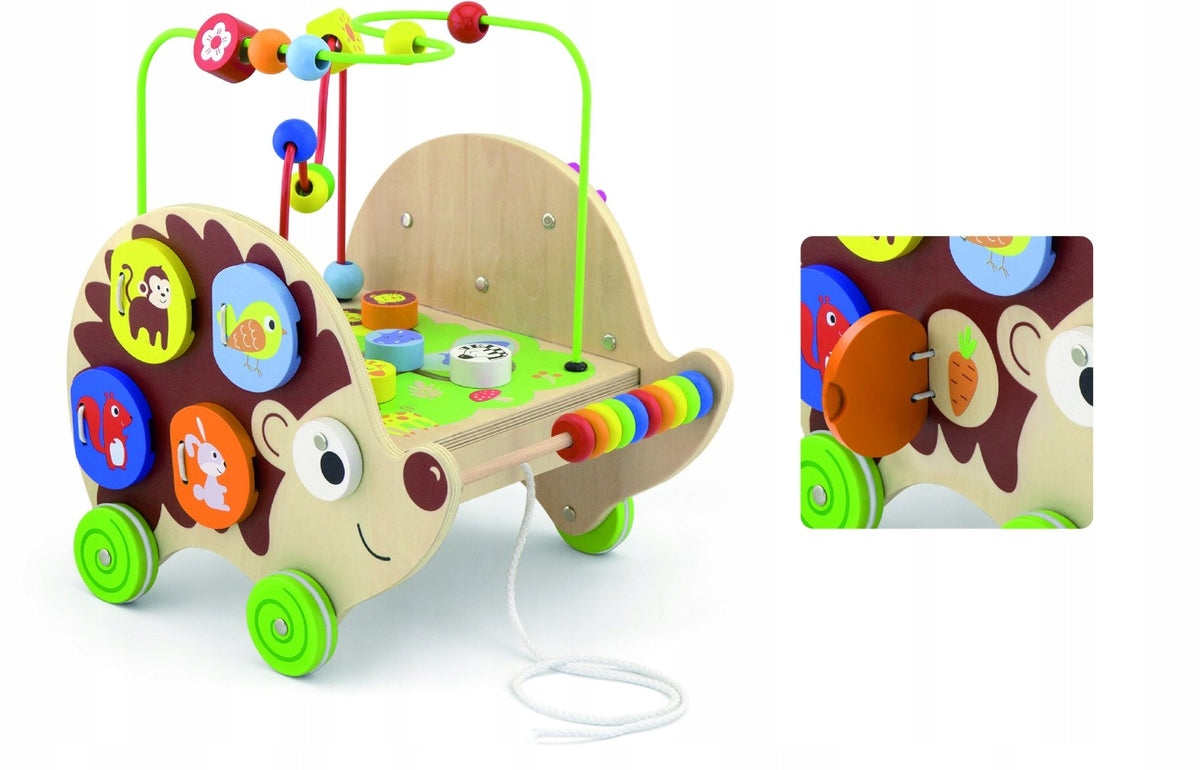 Wooden Educational Hedgehog 4in1 VIGA