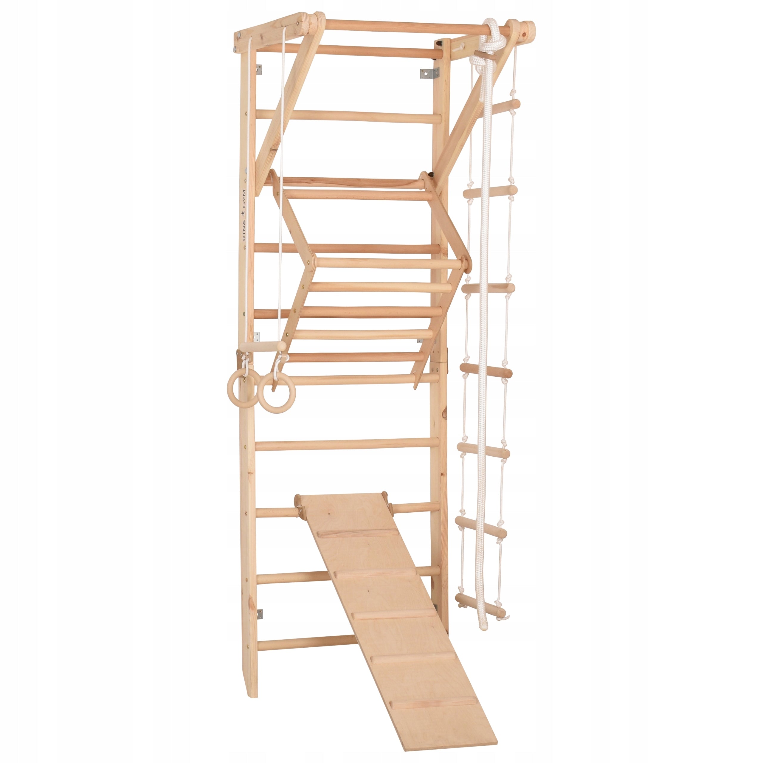 Wooden Gymnastics Ladder Rinagym Sport 3 Sports Set for Kids