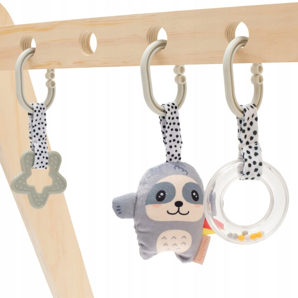 Wooden Headband Educational Stand for Kids with Toys Brand NEW BABY