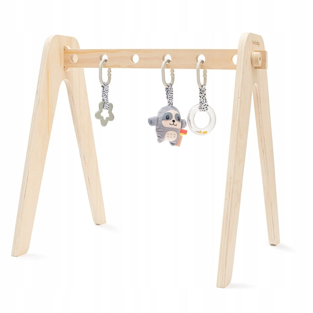 Wooden Headband Educational Stand for Kids with Toys