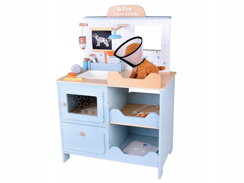 Wooden Pet Hospital Veterinarian Dog Plush Brand Jokomisiada