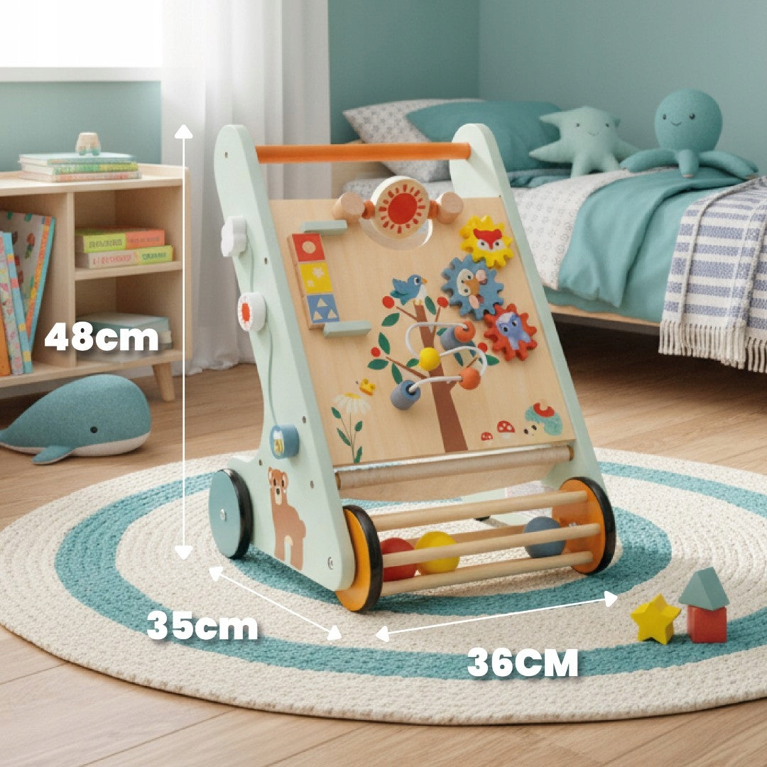 Wooden Pusher for Baby Walker Sorter Manipulation Board XXL Brand Sun Baby