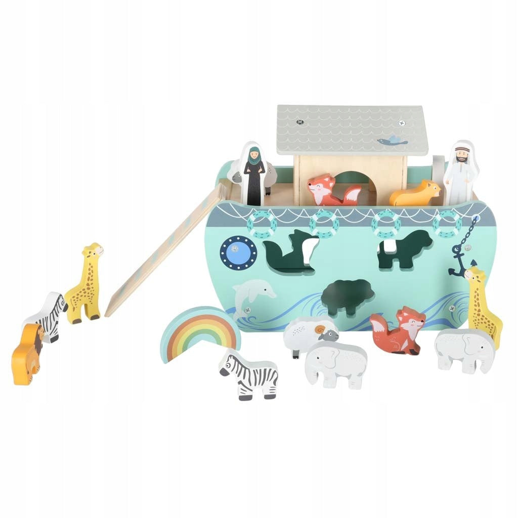 Wooden Sorter Noah's Ark Kik Manufacturer code KX3074