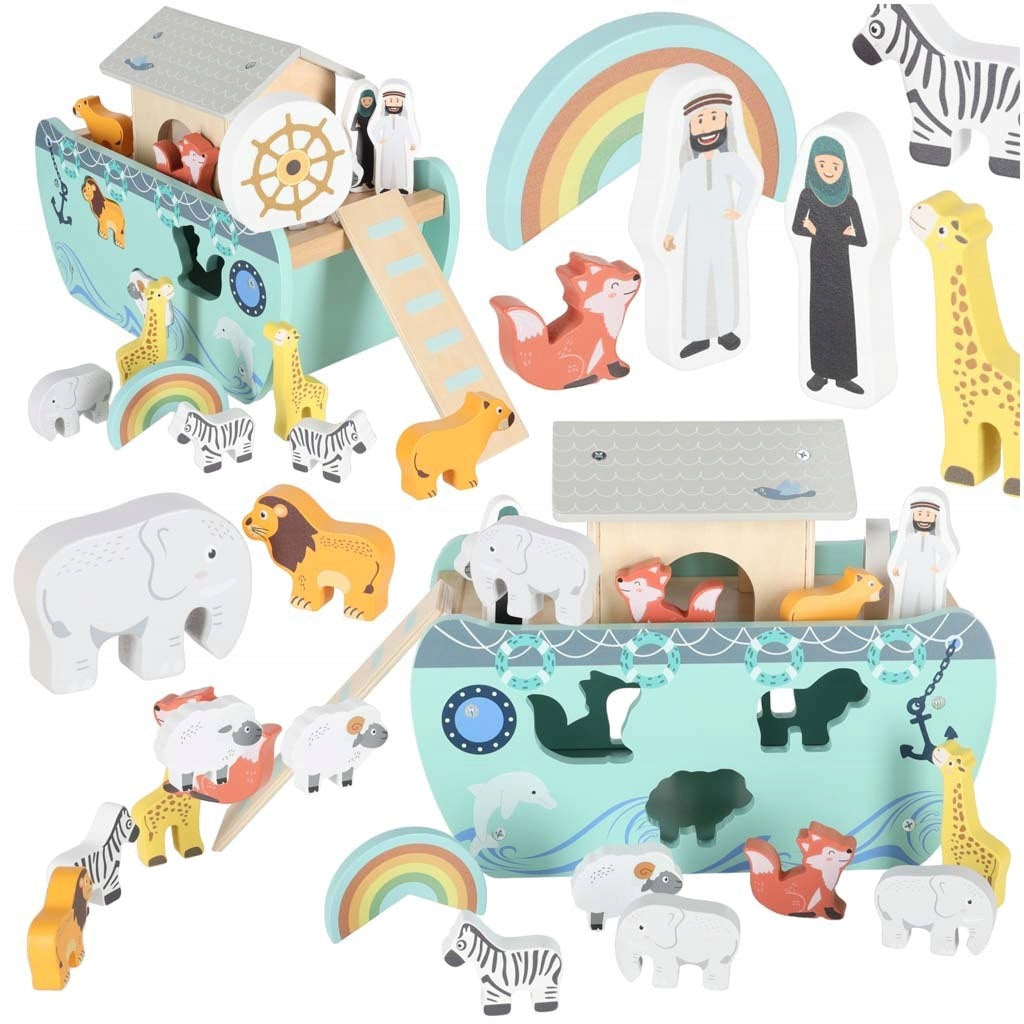 Wooden Sorter Noah's Ark Kik