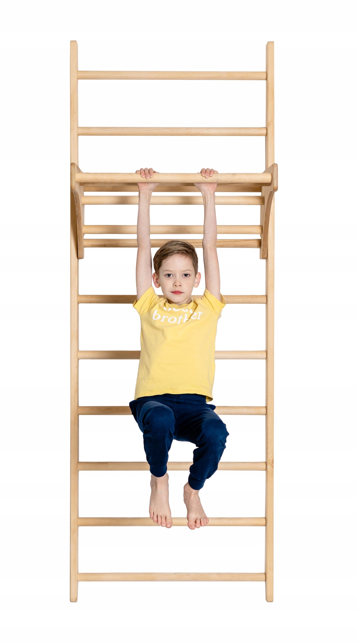 Wooden Sports Ladder 240 cm pull-up bar | Home Training
