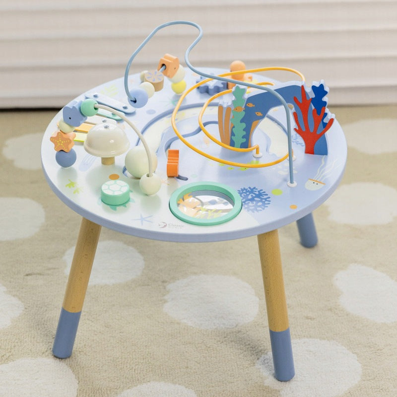 Wooden Table Marine Activities Musical and Educational Life Classic World Packaging status original