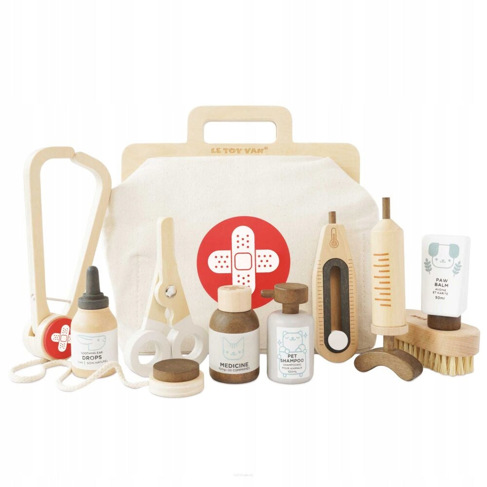 Wooden Veterinarian Set, Kids Toy, Le Toy Van
