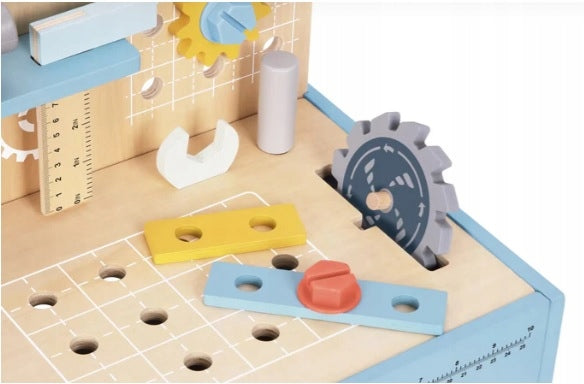 Wooden Workshop for Children Tool Set in Box Majster Manufacturer code TP527