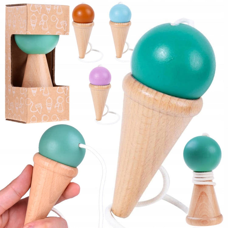Wooden arcade game catch the ball ZA4717 toys