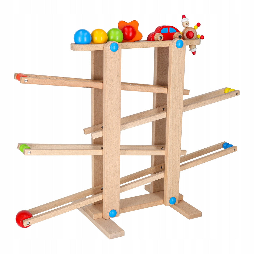 Wooden ball track Kulodrom montessori XXL Kid's age 18+ months