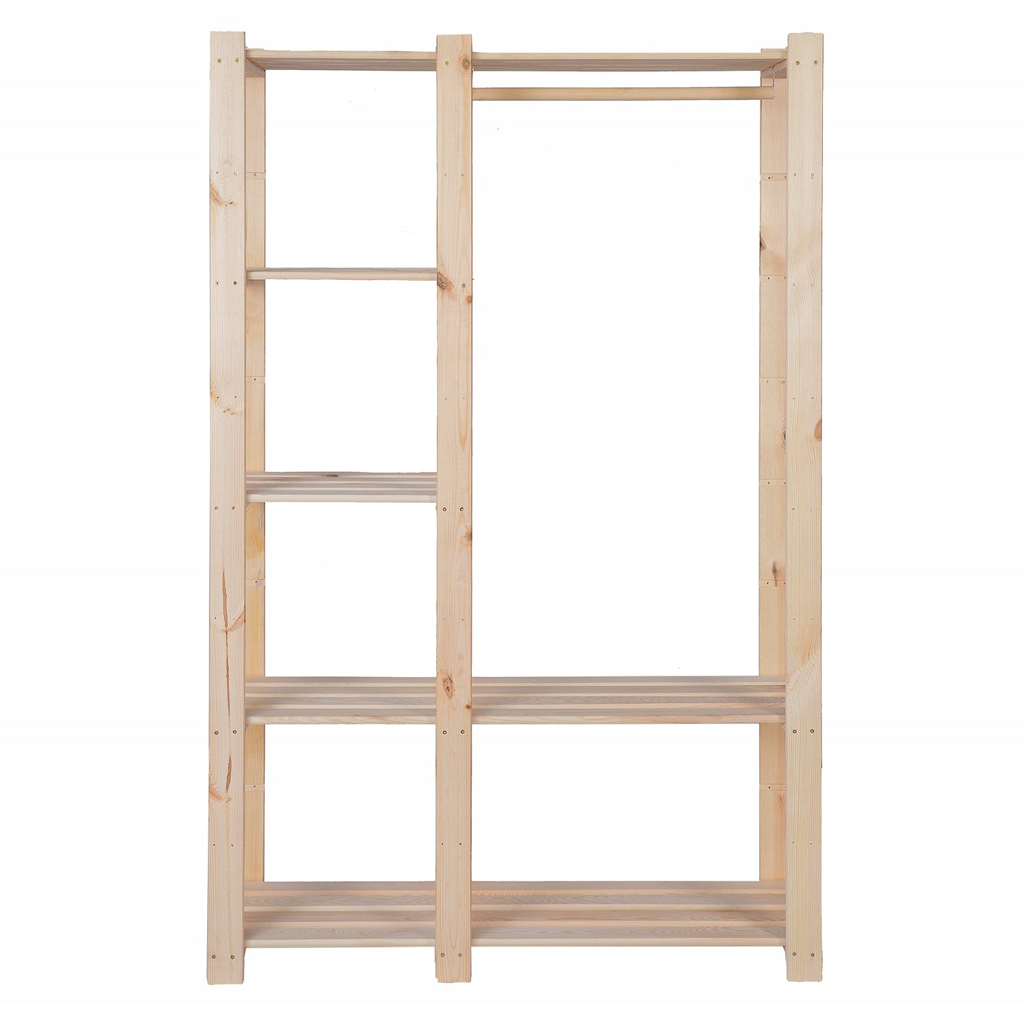 Wooden bookcase for clothes wardrobe hanger shelf MANUFACTURER Manufacturer code R-25