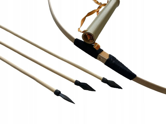 Wooden bow + arrows 3l Brand no brand