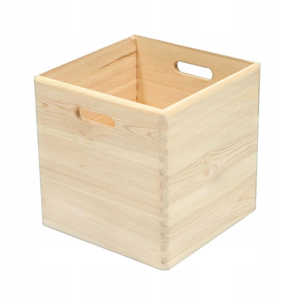 Wooden box 30x30x30 organizer box fits Kallax IKEA Manufacturer code 1011