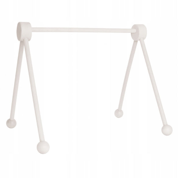 Wooden educational stand -baby gym white