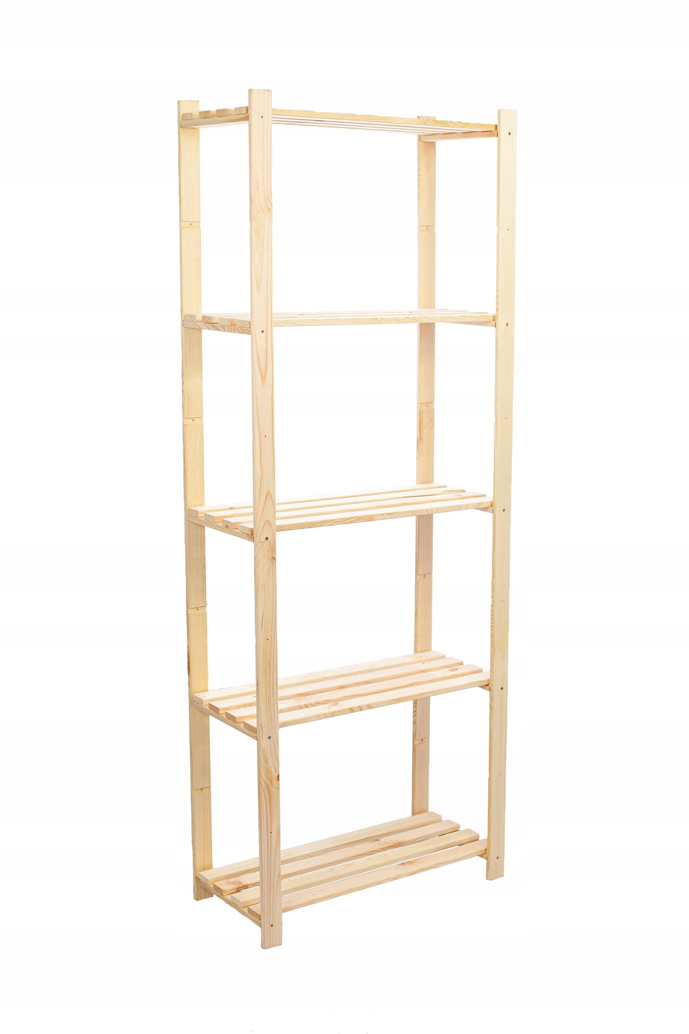 Wooden garage office shelving unit for pantry 5 shelves 170x80x28,5 MANUFACTURER